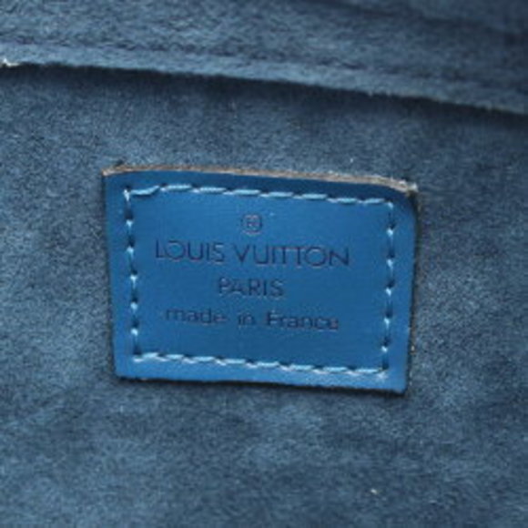 Louis Vuitton Pont Neuf Handbag Leather Epi Blue - Picture 4 of 8